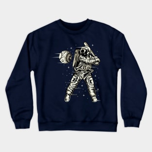 Space Baseball Crewneck Sweatshirt